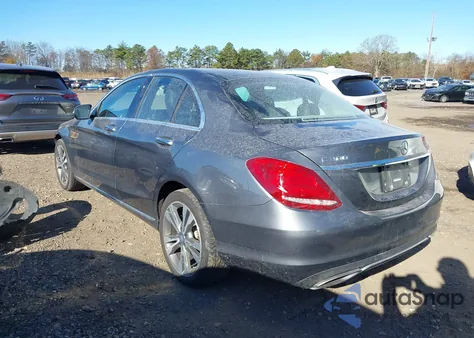 2017 Mercedes-Benz C 300 4Matic from USA, damaged, VIN 55SWF4KB4HU186541